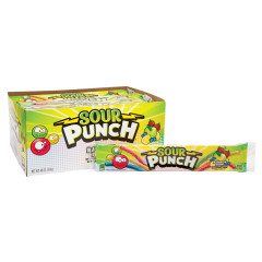 SOUR PUNCH RAINBOW STRAWS 2 OZ