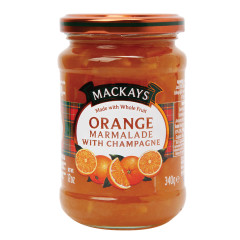 MACKAYS ORANGE MARMALADE WITH CHAMPAGNE 12 OZ JAR