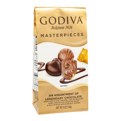 GODIVA MASTERPIECE ASSORTED CHOCOLATES 5 OZ BAG