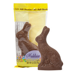 MADELAINE MILK CHOCOLATE SITTING RABBIT 2.5 OZ