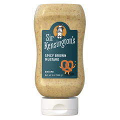 SIR KENSINGTON'S SPICY BROWN MUSTARD 9 OZ SQUEEZE BOTTLE