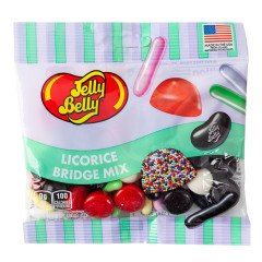 JELLY BELLY LICORICE BRIDGE MIX 3 OZ BAG