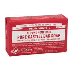 DR. BRONNER'S ROSE MAGIC BAR ROSE 5 OZ SOAP