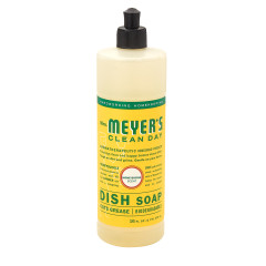 MRS. MEYER'S HONEYSUCKLE LIQUID DISH SOAP 16 OZ BOTTLE