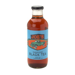 JOE TEA UNSWEETENED BLACK TEA 20 OZ BOTTLE