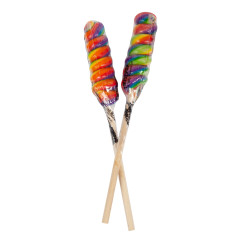 PDC RAINBOW TWIST LOLLIPOP 1 OZ