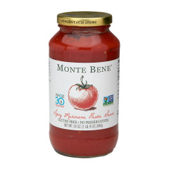MONTE BENE SPICY MARINARA PASTA SAUCE 24 OZ JAR