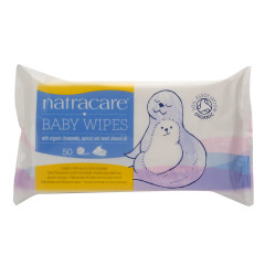 NATRACARE ORGANIC COTTON BABY WIPES