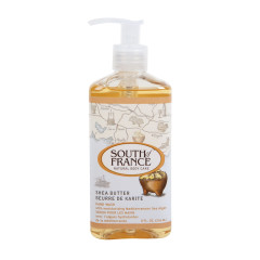 SOUTH OF FRANCE SHEA BUTTER HAND WASH 8 OZ PUMP BOTTLE