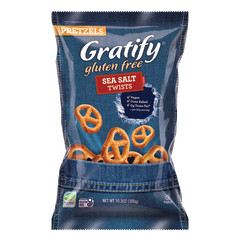 GRATIFY GLUTEN FREE PRETZEL TWISTS 10.5 OZ POUCH