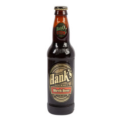 HANK'S BIRCH BEER SODA 12 OZ BOTTLE