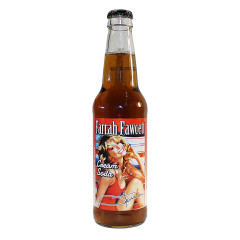 FARRAH FAWCET CREAM SODA 12 OZ BOTTLE