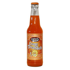 O-ZELL ORANGE DREAMSICLE SODA 12 OZ BOTTLE