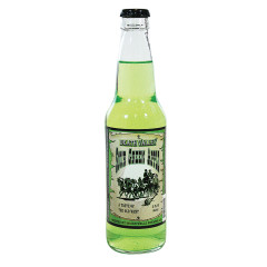 DEATH VALLEY GREEN APPLE SODA 12 OZ BOTTLE