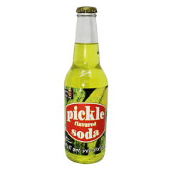 LESTER'S FIXINS PICKLE SODA 12 OZ BOTTLE