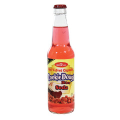 COOKIE DOUGH BITES RED VELVET SODA 12 OZ BOTTLE