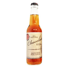 GOURMET ALL NATURAL CHOCOLATE SODA 12 OZ BOTTLE