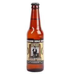 JACKSON HOLE COWBOY CREAM SODA 12 OZ BOTTLE