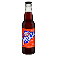 MOXIE SODA ORIGINAL ELIXIR 12 OZ BOTTLE