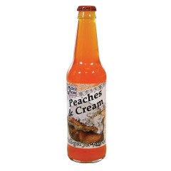 MELBA'S FIXINS PEACHES & CREAM SODA 12 OZ BOTTLE