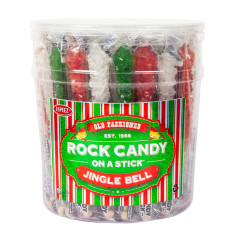 JINGLE BELL ROCK CANDY 0.78 OZ TUB