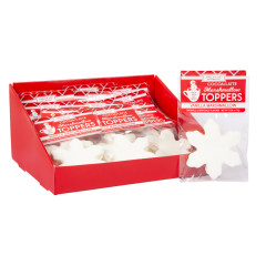 MARSHMALLOW TOPPER SNOWFLAKE 0.25 OZ