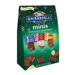 GHIRARDELLI MINI CHOCOLATE SQUARES ASSORTED 12.2 OZ