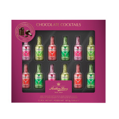 ANTHON BERG CHOCOLATE COCKTAIL LIQUERS 12 PC 6.61 OZ GIFT BOX