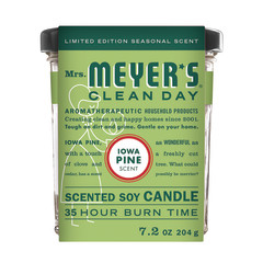 MRS. MEYER'S IOWA PINE SOY CANDLE 7.2 OZ JAR