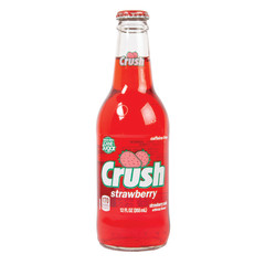 CRUSH STRAWBERRY SODA 4 PK 12 OZ BOTTLE