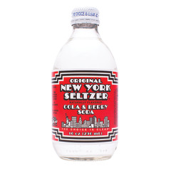 ORIGINAL NY SELTZER COLA & BERRY 10 OZ BOTTLE 4 PACK