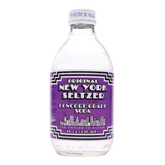 ORIGINAL NY SELTZER CONCORD GRAPE 10 OZ BOTTLE 4 PACK