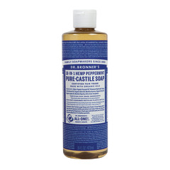 DR. BRONNER'S PEPPERMINT SOAP 16 OZ BOTTLE