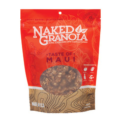 NAKED GRANOLA TASTE OF MAUI BAGGED GRANOLA 11 OZ POUCH