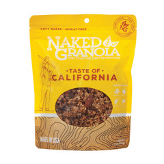 NAKED GRANOLA TASTE OF CALIFORNIA BAGGED GRANOLA 11 OZ POUCH