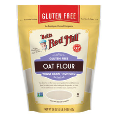 BOB'S RED MILL GLUTEN FREE OAT FLOUR 18 OZ BAG