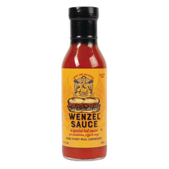 WENZEL SAUCE HOT SAUCE 12 OZ BOTTLE