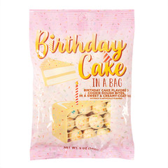 AMUSEMINTS BIRTHDAY CAKE DOUGH BITES 5 OZ PEG BAG