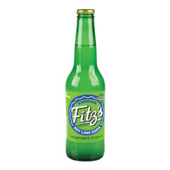 FITZ'S KEY LIME SODA 12 OZ BOTTLE