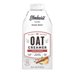 ELMHURST CHAI SPICE OAT CREAMER 16 OZ CARTON