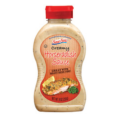 SAU-SEA CREAMY HORSERADISH SAUCE 9 OZ BOTTLE