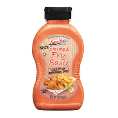 SAU-SEA SPICY SHRIMP & FRY SAUCE 9 OZ BOTTLE