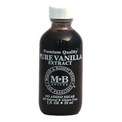 MORTON & BASSETT VANILLA EXTRACT 2 OZ BOTTLE