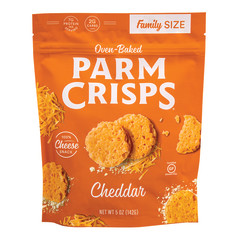 PARM CRISPS CHEDDAR 5 OZ POUCH