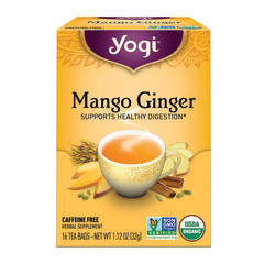 YOGI TEA MANGO GINGER 16 CT BOX