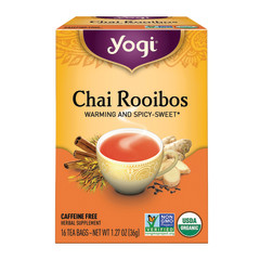 YOGI TEA CHAI ROOIBOS 16 CT BOX