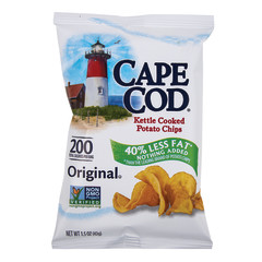 CAPE COD KETTLE COOKED POTATO CHIPS 1.5 OZ BAG