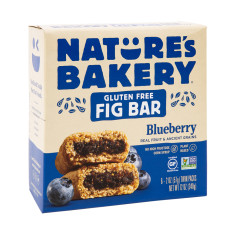 NATURES BAKERY - GLUTEN FREE - BLUEBERRY FIG BAR(6CT) - 12OZ