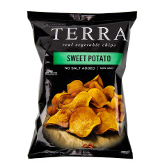 TERRA CHIPS NO SALT ADDED SWEET POTATO CHIPS 6 OZ BAG