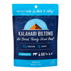KALAHARI BILTONG GARLIC BEEF 2 OZ POUCH